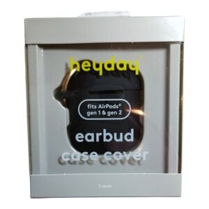 Heyday Black Earbud Case Cover